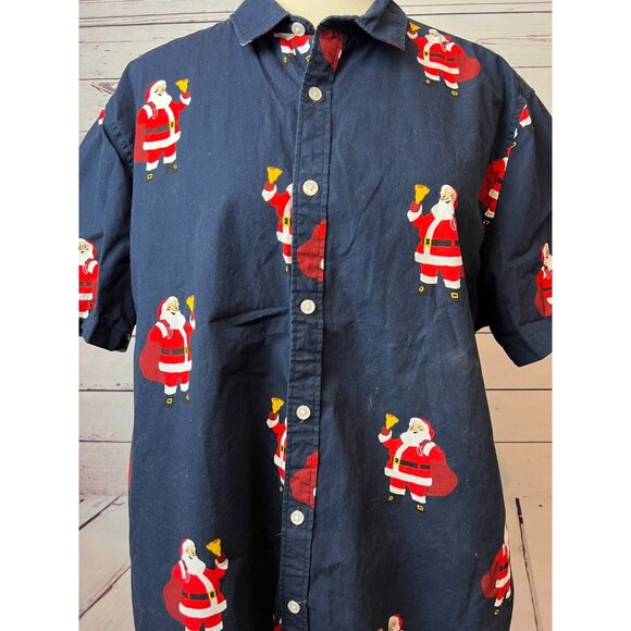 NWOT Banana Republic Ugly Christmas Shirt Mens XL Extra large - Picture 3 of 8